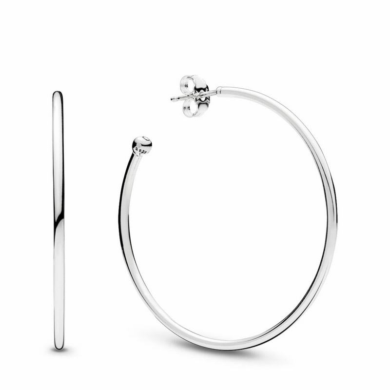 Pandora Hoops of Versatility Hoop Earrings NZ, Sterling Silver (370691-BXT)